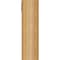 Ekena Millwork Funston Block Rough Sawn Bracket w/ Offset Brace, Western Red Cedar, 4"W x 14"D x 14"H BKT0402X14X14FST05RWR - alternate 4